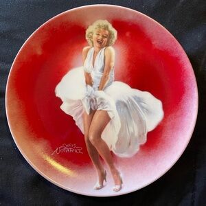 1980’s Marilyn Monroe collection plate.